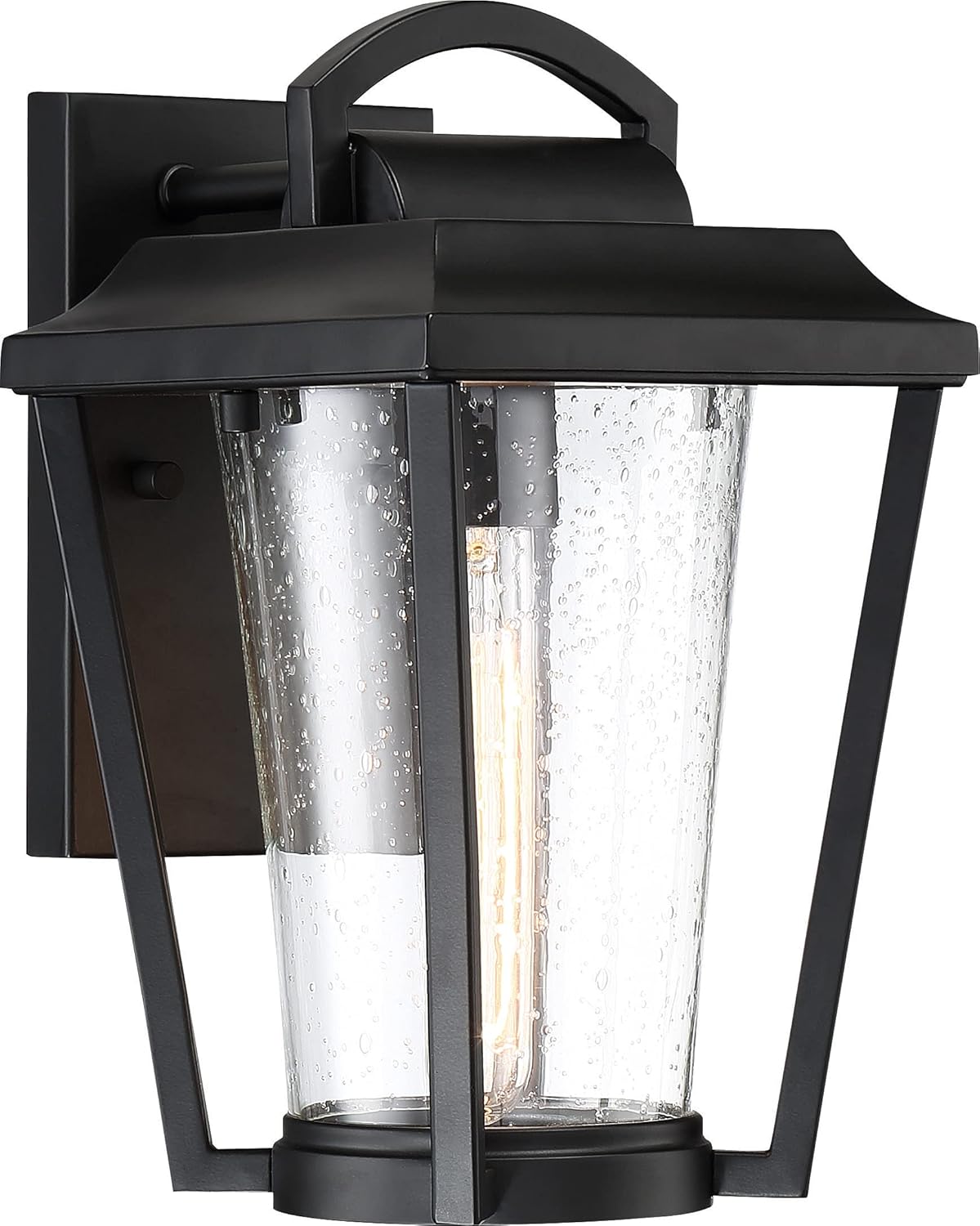 Nuvo 60/6514 Lakeview Lighting Fixture, 1Lt Hanging, Aged Bronze Finish with Clear Seed Glass
