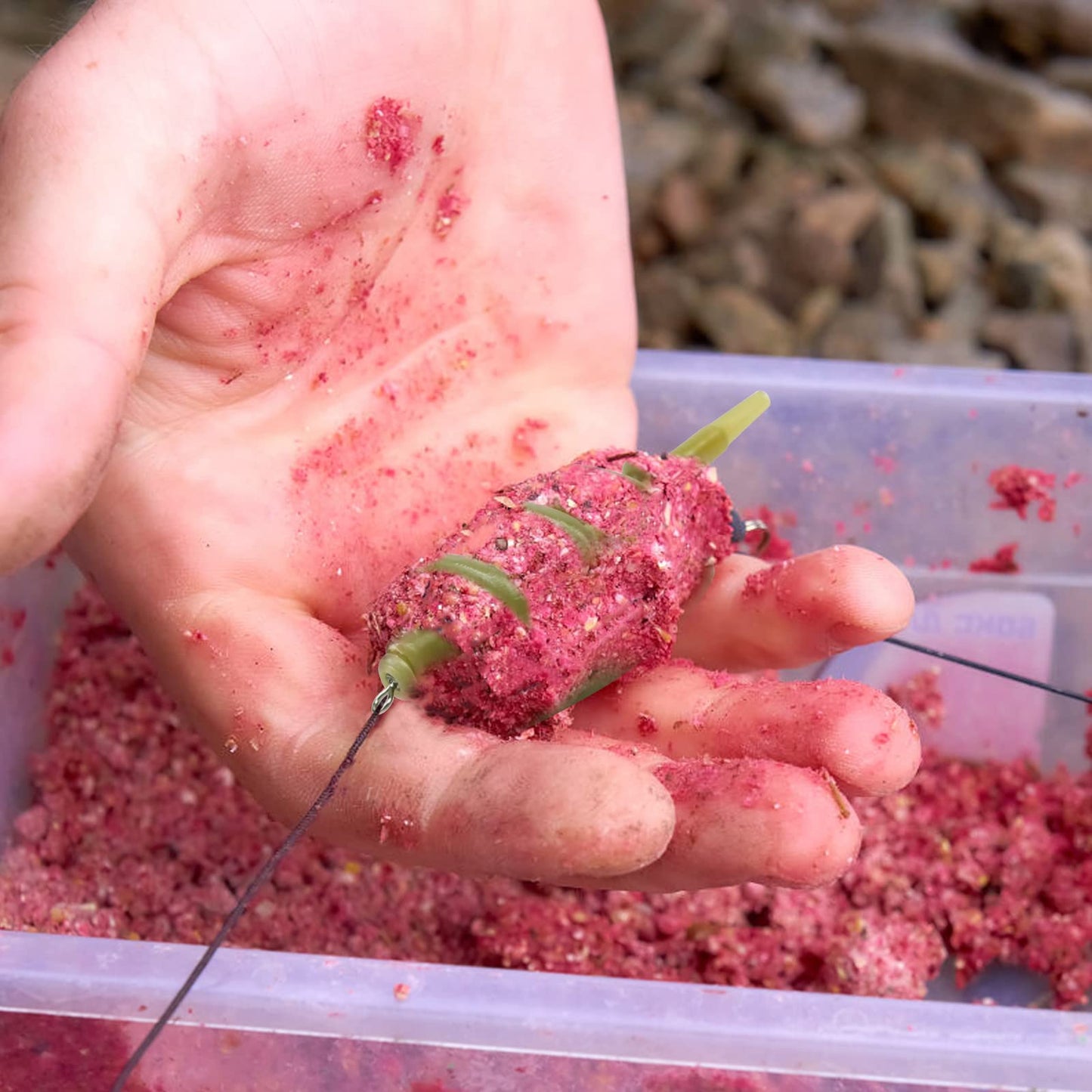 Fennoral 11PCS Carp Fishing Set - Inline Method Feeder with 2 Rubber Mould Accessories