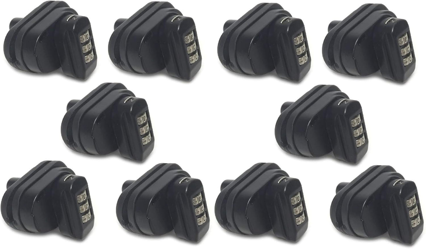Set of 10 Combination Trigger Gun Locks Universal Firearms Pistol Rifle Shotgun