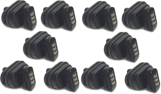 Set of 10 Combination Trigger Gun Locks Universal Firearms Pistol Rifle Shotgun