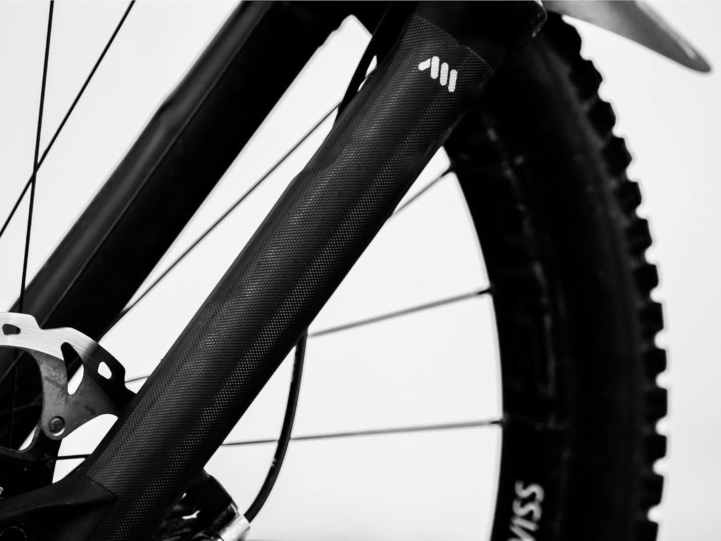 All Mountain Style AMS Honeycomb High Impact Fork Guard for Bike – Protects Fork of Your Bike from Scratches and dings