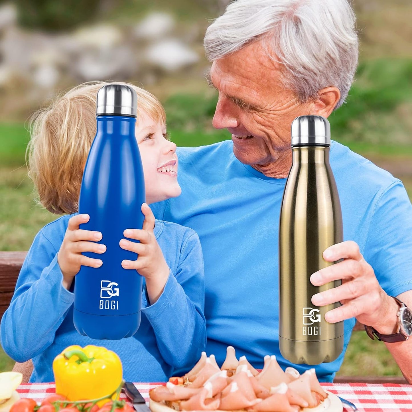 17oz Insulated Stainless Steel Water Bottle | Leak-Proof | Hot Pink for Outdoor Sports