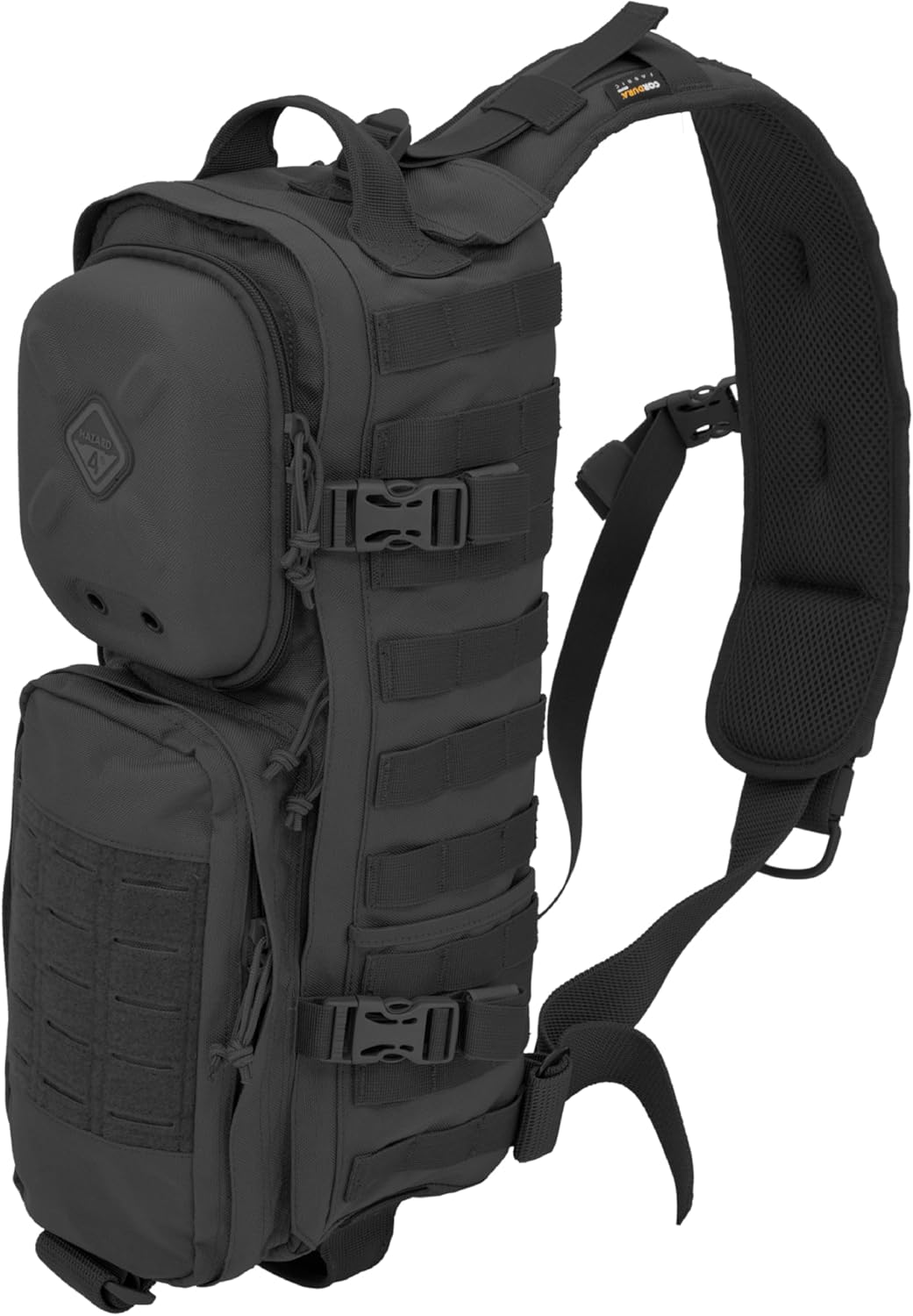 HAZARD 4 Plan B V17 - Semi-Hard Shell Sling Bag, Small Tactical Bag, Military Modular Webbing, Attachment Compatible (11.8L)