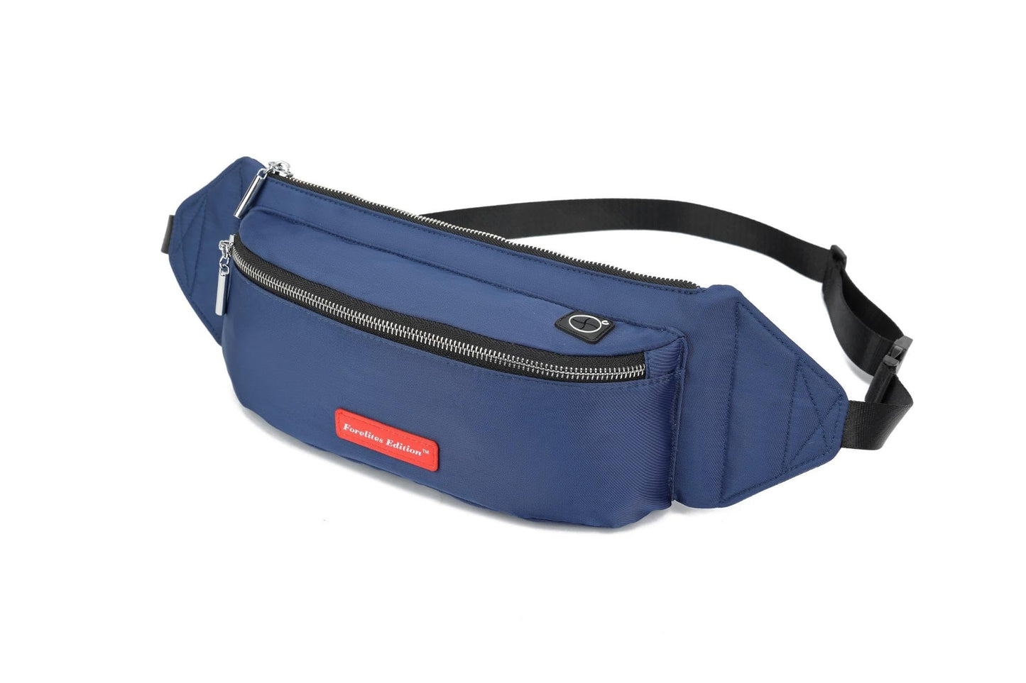 Extra-Large Crossbody Fanny Pack for Women Mens Waist Bag & Crystal Blue Belt Bags For Running Hiking Cycling and Travel
