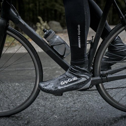 GripGrab RaceAqua Road Bike Waterproof Cycling Shoe Covers Rain Aero Overshoes Windproof Sleek Tight Fitting Gaiters