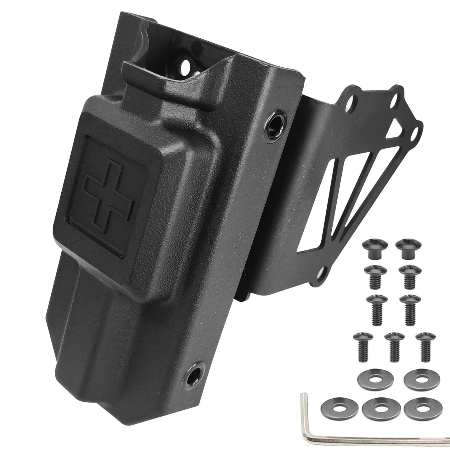 JUNESEAKER Tourniquet Holder Mount Adapter Aluminum, Tourniquet Holder with Gear Accessories for Multi-Mount Systems