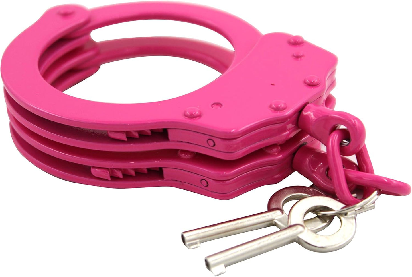 Snake Eye Tactical Steel Handcuffs with Two Keys Heavy Duty Steal Professional Grade | Secure Handcuffs.