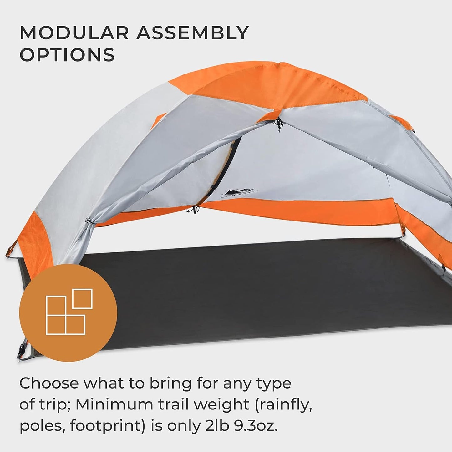 Hyke & Byke Yosemite Hiking & Backpacking Tent - 3 Season Ultralight, Waterproof Tent for Camping w/Rain Fly and Footprint - 2 Person - Lime Green