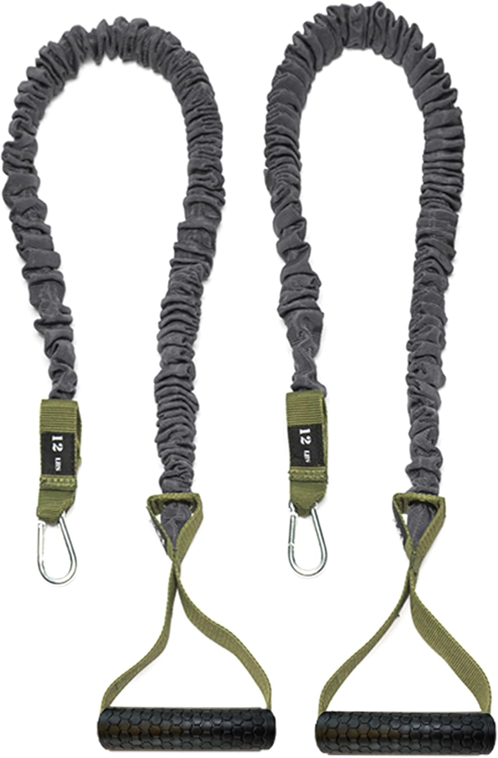 Resistance Cords - Cross Anchored Shoulder Exercise Bands - Ideal for Dynamic Warmups and Physical Rehab - One Pair of Cords - 4KOR Fitness