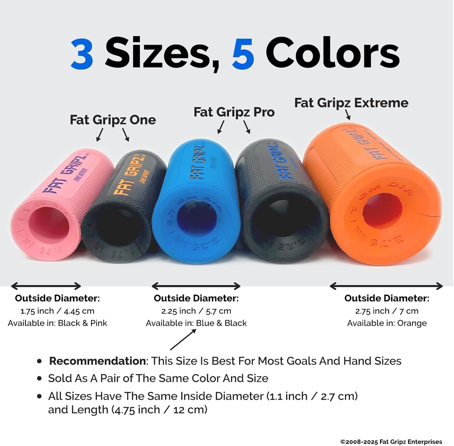 Fat Gripz Extreme (2.75 Inch Outer Diameter)