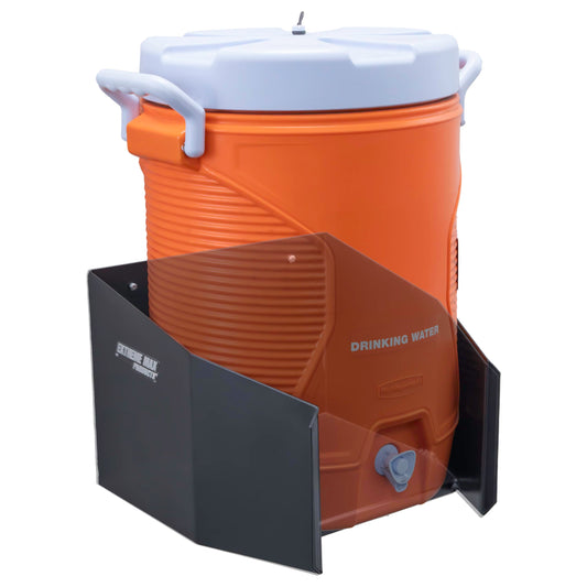 Extreme Max 5001.6584 Wall-Mount Aluminum Water Cooler Mounting Bracket for Enclosed Trailer, Shop, Garage, Storage - Black