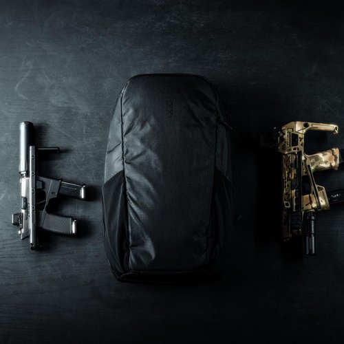 Eberlestock Fade Transport - EDC Backpack for Everday Carry - Fully Customizable System - 21" Tall and 21L of Volume - Black