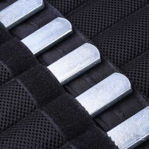 PXRJE Weighted Vest Steel Plates Adjustable Rustproof Strength Training Weight Long Steel Plate w/Round Head for Loading Leg Guards Weighted Vest(Size:8 PCS)