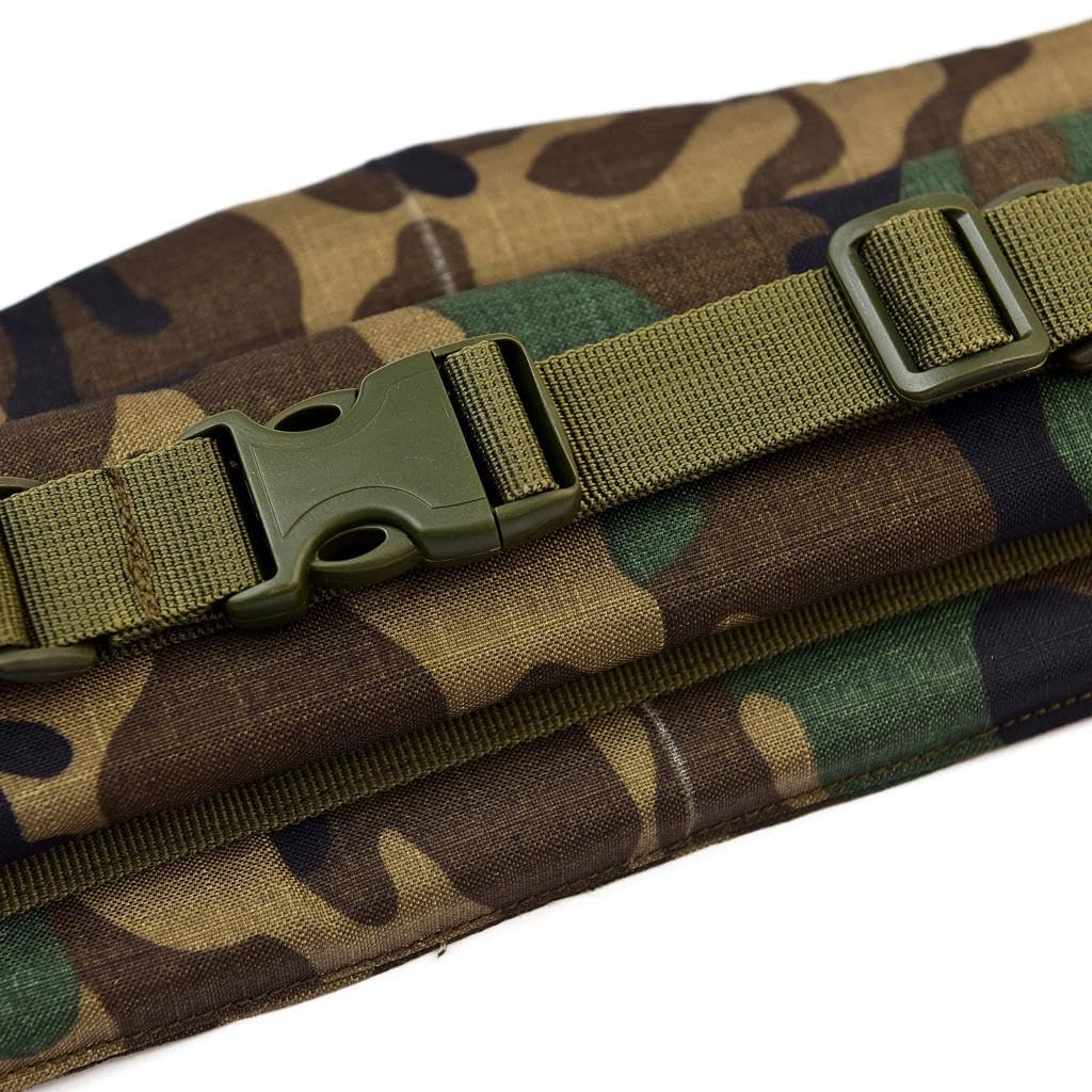 A.L.I.C.E Kidney Belt and Alice Kidney pad with Strap belt/Hip Belt/Kidney belt for framed rucksack LC-2/ALICE Pack (camo)