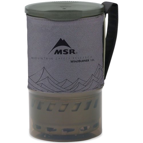 MSR WindBurner Personal Camping and Backpacking Accessory Pot, 1L