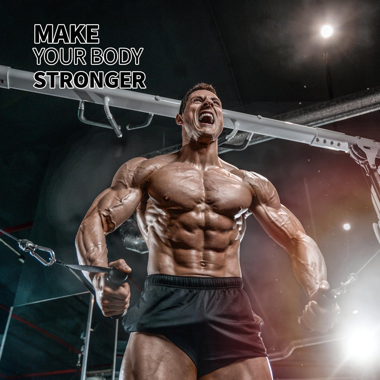 5-Way Hand-Grip for Bowflex、compatible with any BowFlex home gym equipped with power rods.