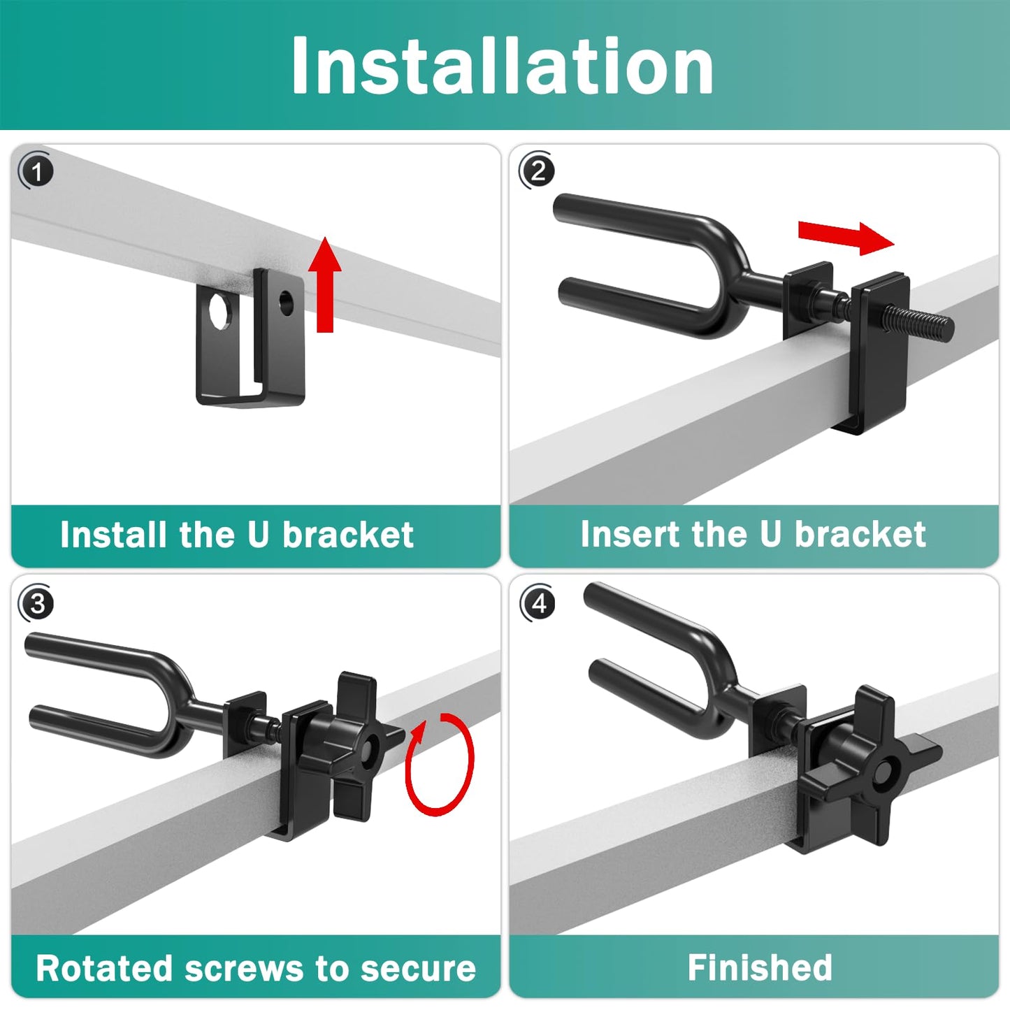 Fixirons Tree Stand Bow Holder Adjustable Hunting Bow Holder, Bow Holder for Tree Stand, TreeStand Bow Holder Treestand Bow Rest for Outdoor Hunting Gear(1 Pcs)