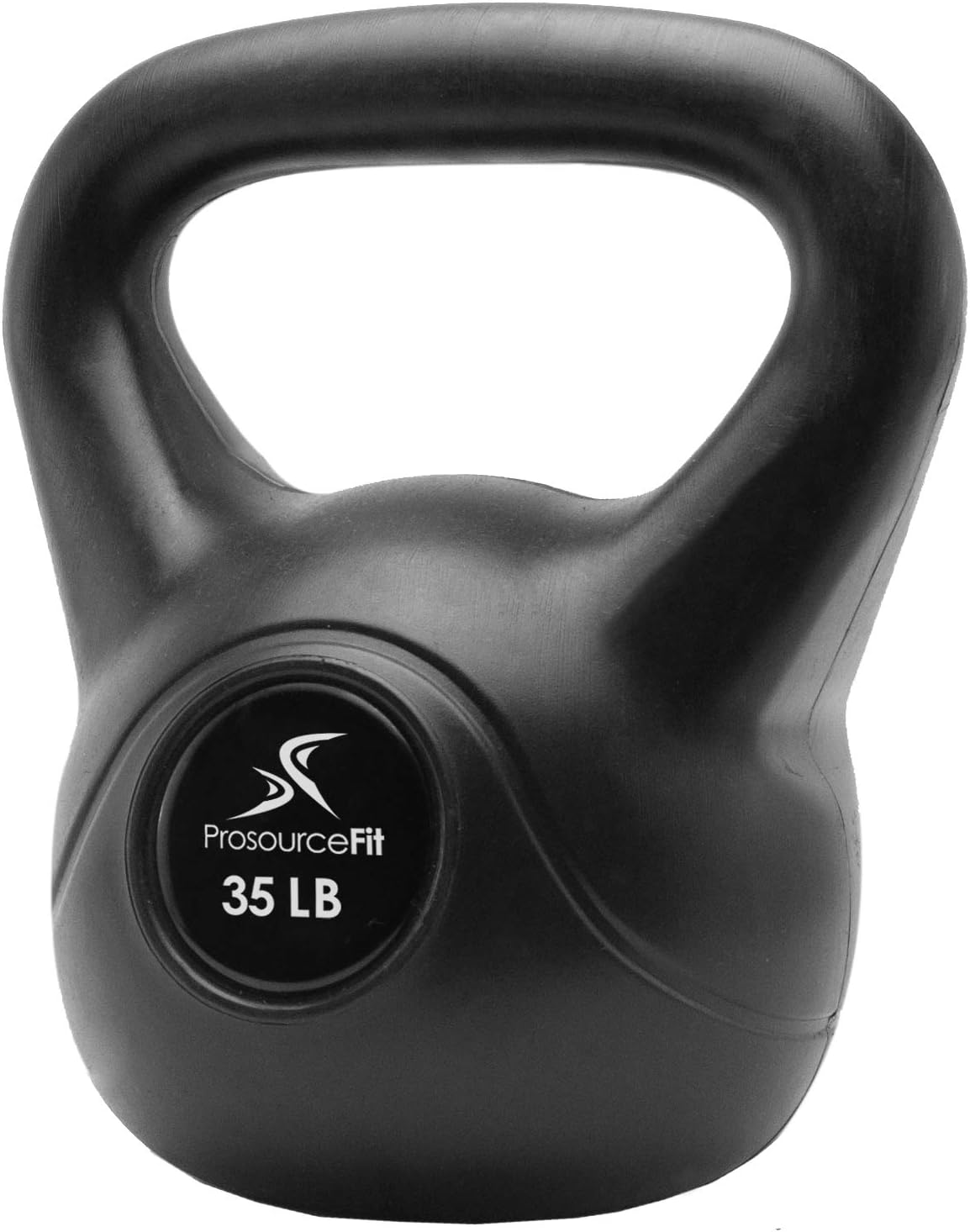 ProsourceFit Vinyl Kettlebell Weights - 10 to 35 lbs for Strength Training