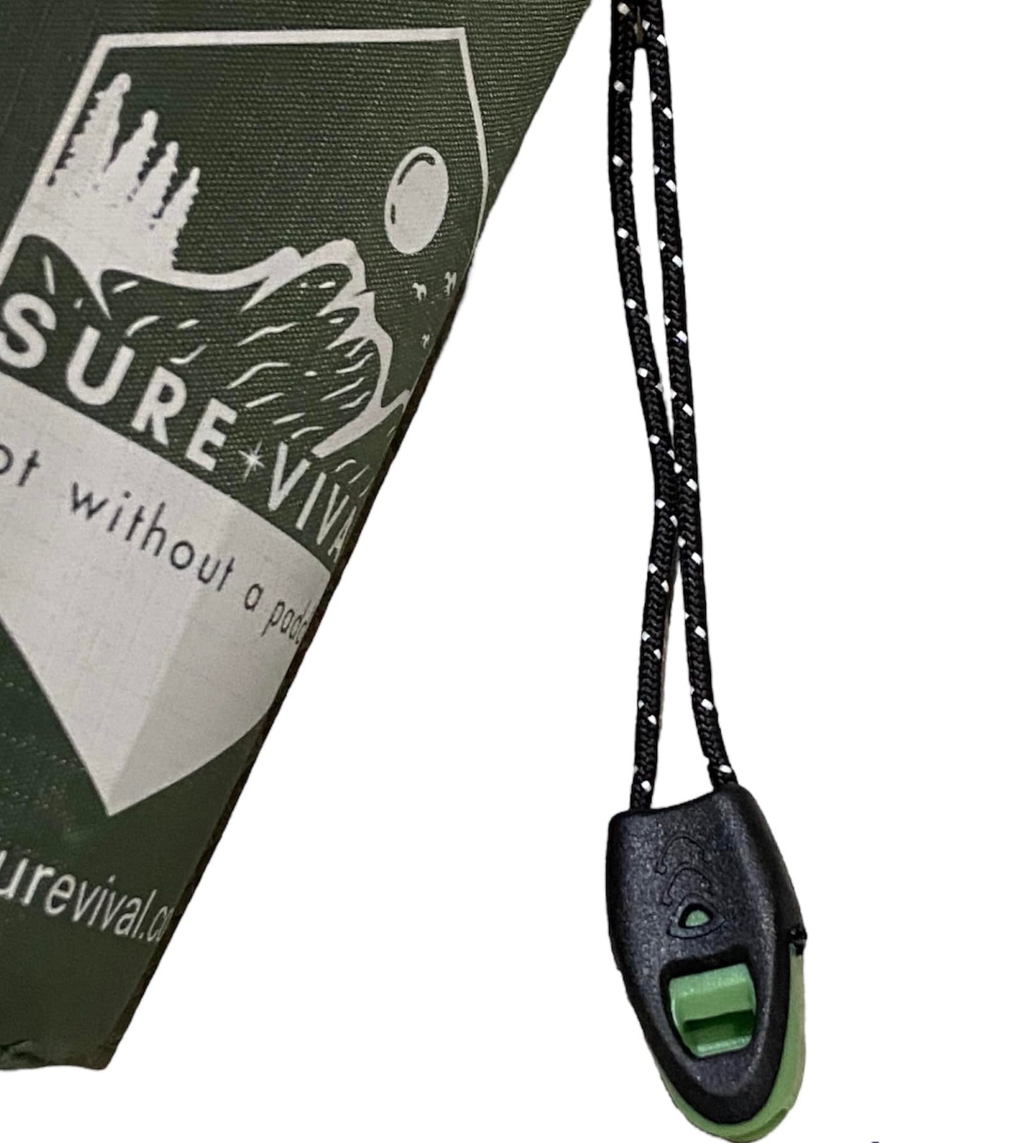 SUREVIVAL Emergency Tube Tent, Survival Shelter – Use As Survival Tent, Emergency Shelter, Emergency Blanket, Tube Tent, Survival Tarp - Includes Emergency Whistle & Paracord
