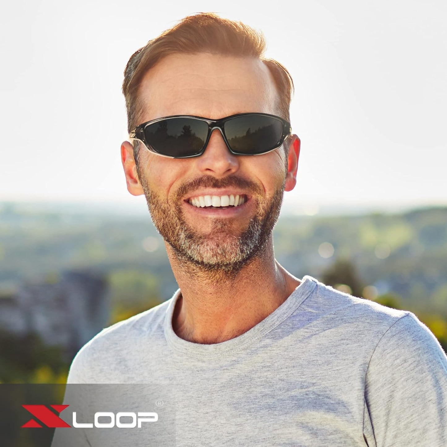 Polarized Sports Sunglasses for Men - UV400 Baseball, Running, Cycling & Golf