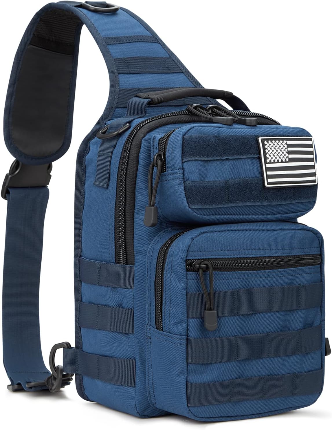 G4Free Tactical Sling Bag Backpack Military Rover Shoulder Sling Pack Molle EDC Small Crossbody Chest Pack