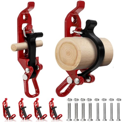 Mezchi Shovel Mount for Truck & Roof Rack, 4 Pack Metal Quick Fist Clamps, Heavy-Duty Shovel Holder with Wall Mounting Brackets Kit, Overland Vehicle Accessories
