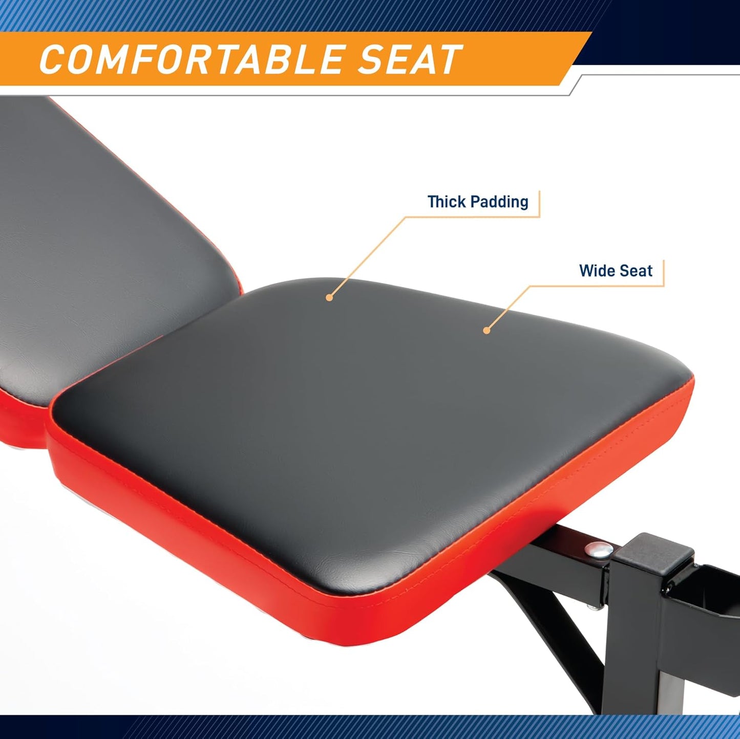Marcy Standard Weight Bench with 80lbs to 100 lbs Vinyl-Coated Weight Set for Strength Training, Weight Lifting for Personal Home Gym