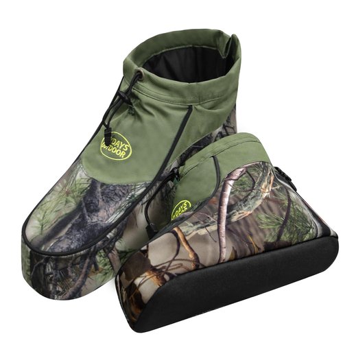 MYDAYS OUTDOOR Insulated Boot Covers,Lightweight Boot Insulator for Hunting,Durable Boot Blanket Cover for Men Women,Waterproof Hunting Boot Cover for Cold Weather XXL
