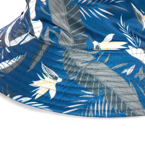 Oversize XXL Bucket Hat Reversible Extra Large Sun Hat Big Head Wide Brim Fishing Hat for Men Women Black-Blue