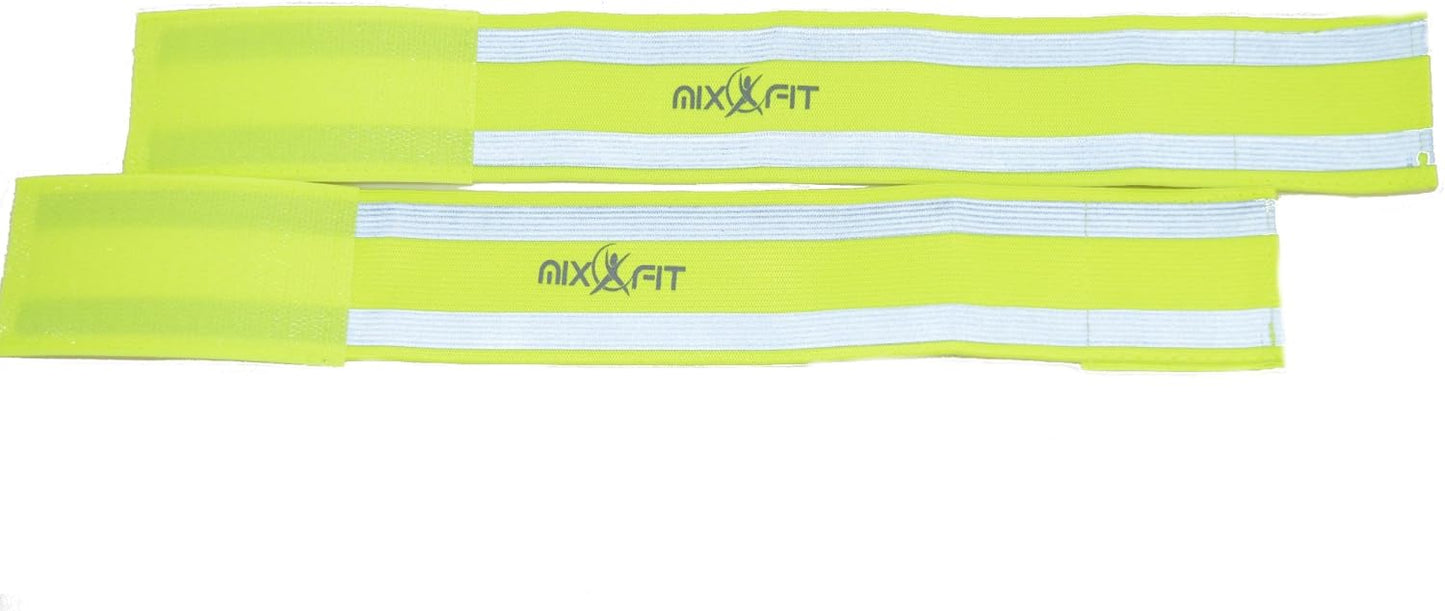 MIX FIT Mixxfit Safety Reflective Band, Neon Green