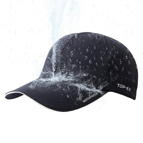 TOP-EX XL XXL Oversized Waterproof Men Women Navy Running Hydro Cooling Hat Baseball Cap for Large Heads