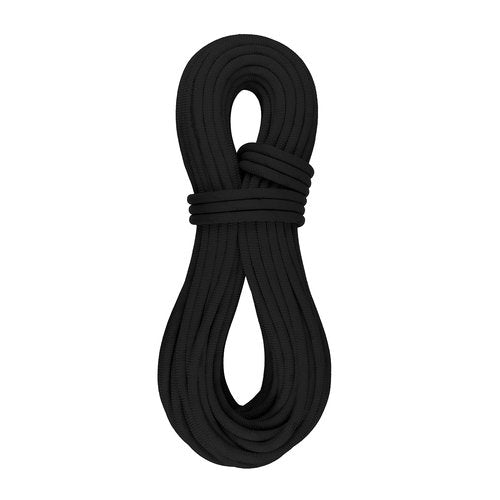 SEAMUS Static Rope 11mm UIAA Rappelling Rope 30M (100ft) Static Line Nylon Kern Mantle Rope for Rock Climbing, Mountain Tree Climbing, Hauling, Rescue