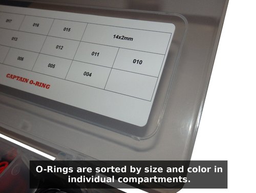 DLX Luxe ICE - Color Coded 5X Box Oring Rebuild Kit