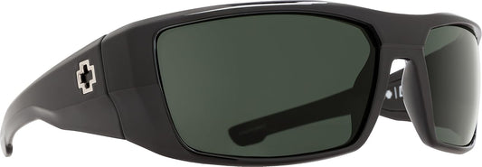 Spy Optic Wrap Dirk Black Happy Gray Green Polar, Multi, One Size