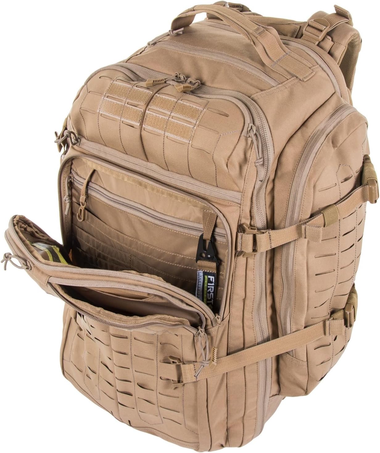 First Tactical Tactix 3-Day Plus Backpack 62L, Coyote, One Size