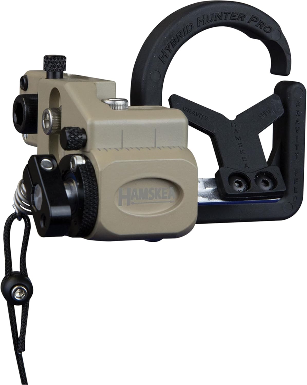 HAMSKEA ARCHERY SOLUTIONS Hybrid Hunter Pro Micro Tune/Drop Away Recurve Compound Arrow Rest for Bowhunting