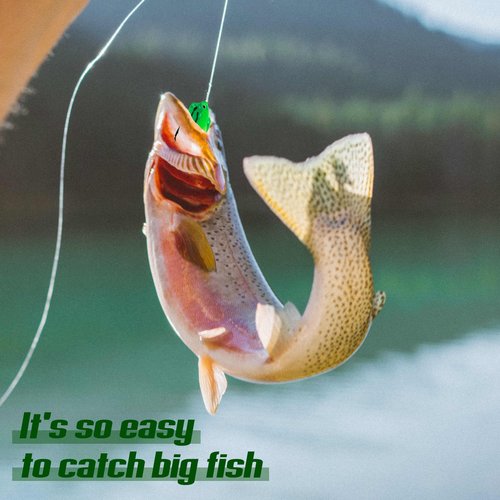 Goture Frog Lure 10Pcs,Top Water Bass Fishing Lures,Hollow Body Frogs for Bass Fishing,PVC Frog Fishing Lures with Tungsten Steel Fishing Hooks,