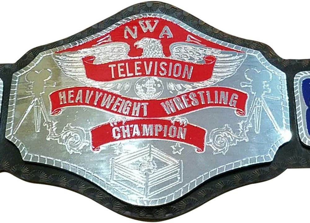 NWA TELEVISION HEAVYWEIGHT WRESTLING CHAMPIONSHIP BELT.ADULT SIZE