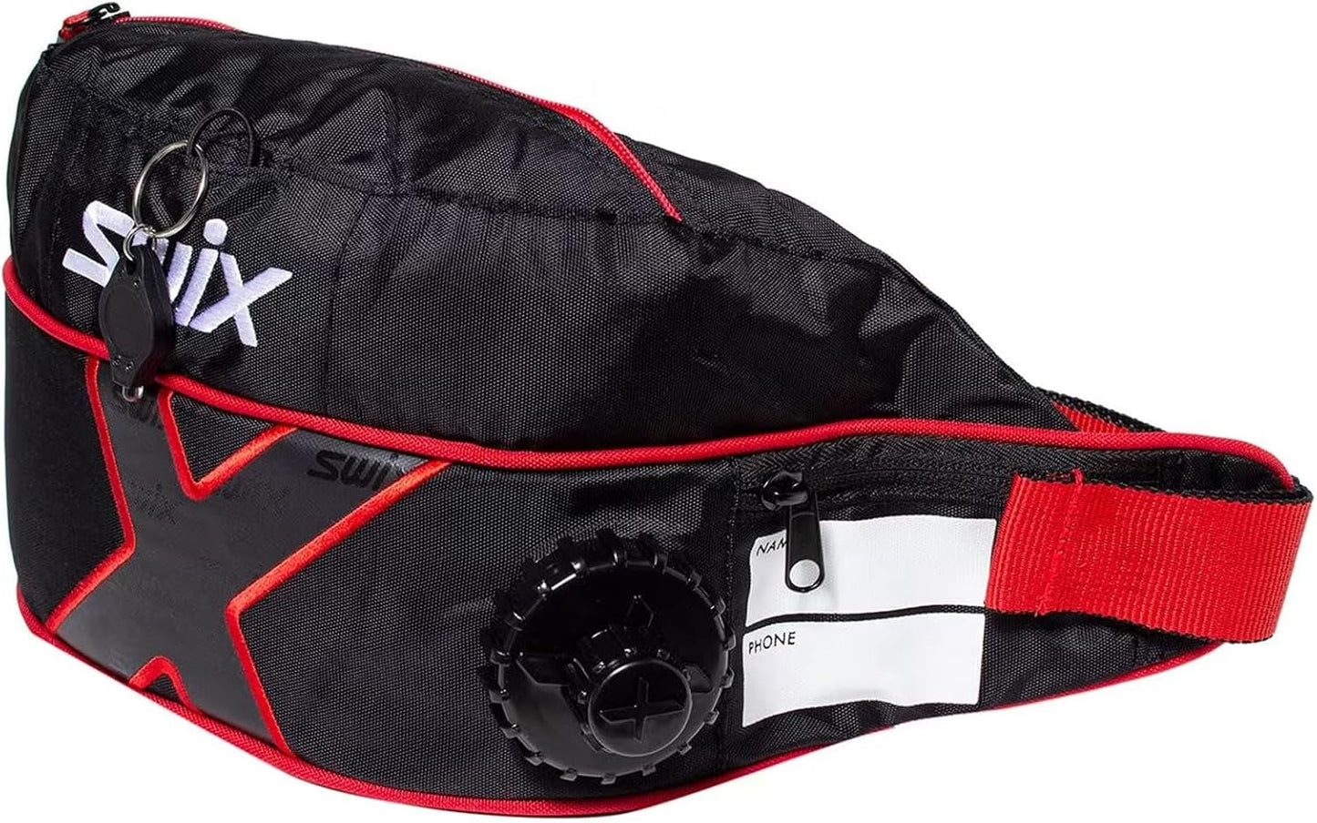 SWIX Insulated Drink Belt - Compact Rugged Durable Multi-Activity Outdoor 1 Liter Hydration Waist Pack for Men & Women