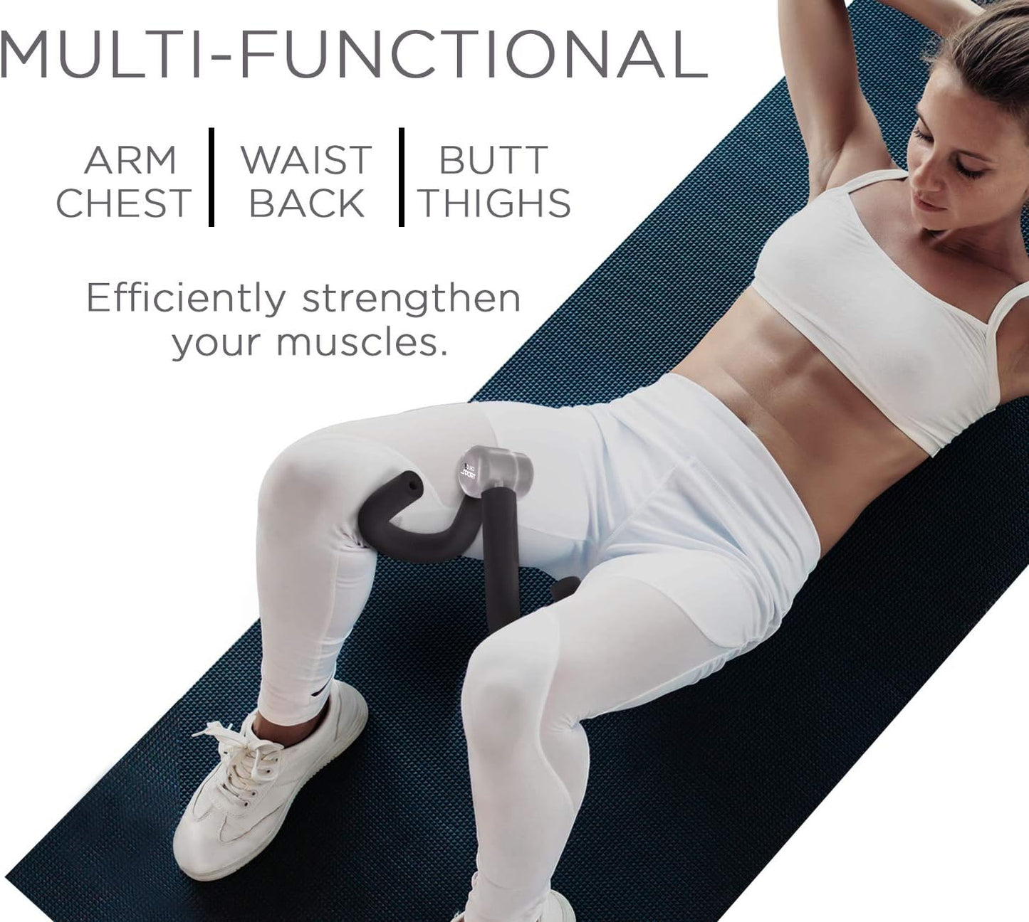 Aduro Sport Inner Thigh Exercise Equipment for Women, Full Size Thigh Toner Leg Exercise Trainer [Improved Version]