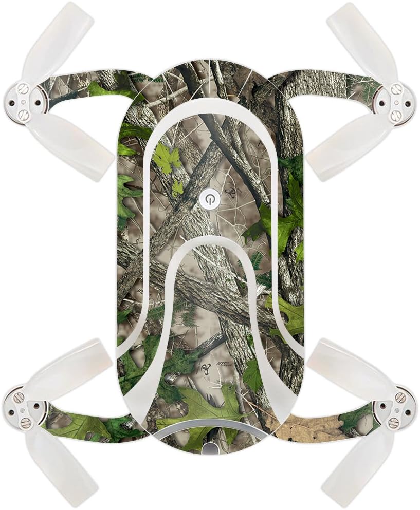 MightySkins Skin Compatible with ZEROTECH Dobby Pocket Drone – Conceal Snow | Protective, Durable, and Unique Vinyl Decal wrap Cover | Easy to Apply, Remove, and Change Styles | Made in The USA
