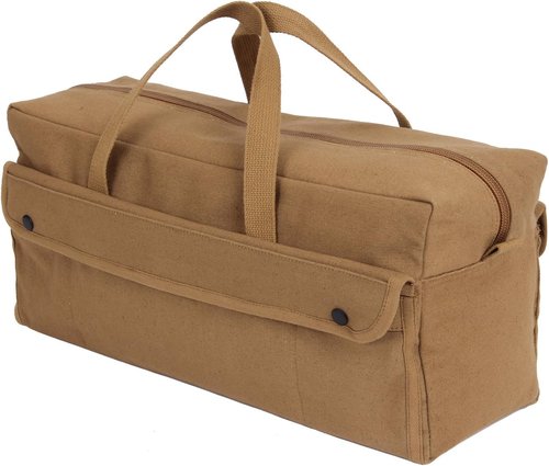 Heavy-Duty Rothco Canvas Jumbo Mechanic Tool Bag for Ultimate Gear Organization