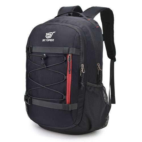 SKYSPER Hiking Backpack 25L Lightweight Travel Backpack Hiking Day Pack for Men Women(Black)