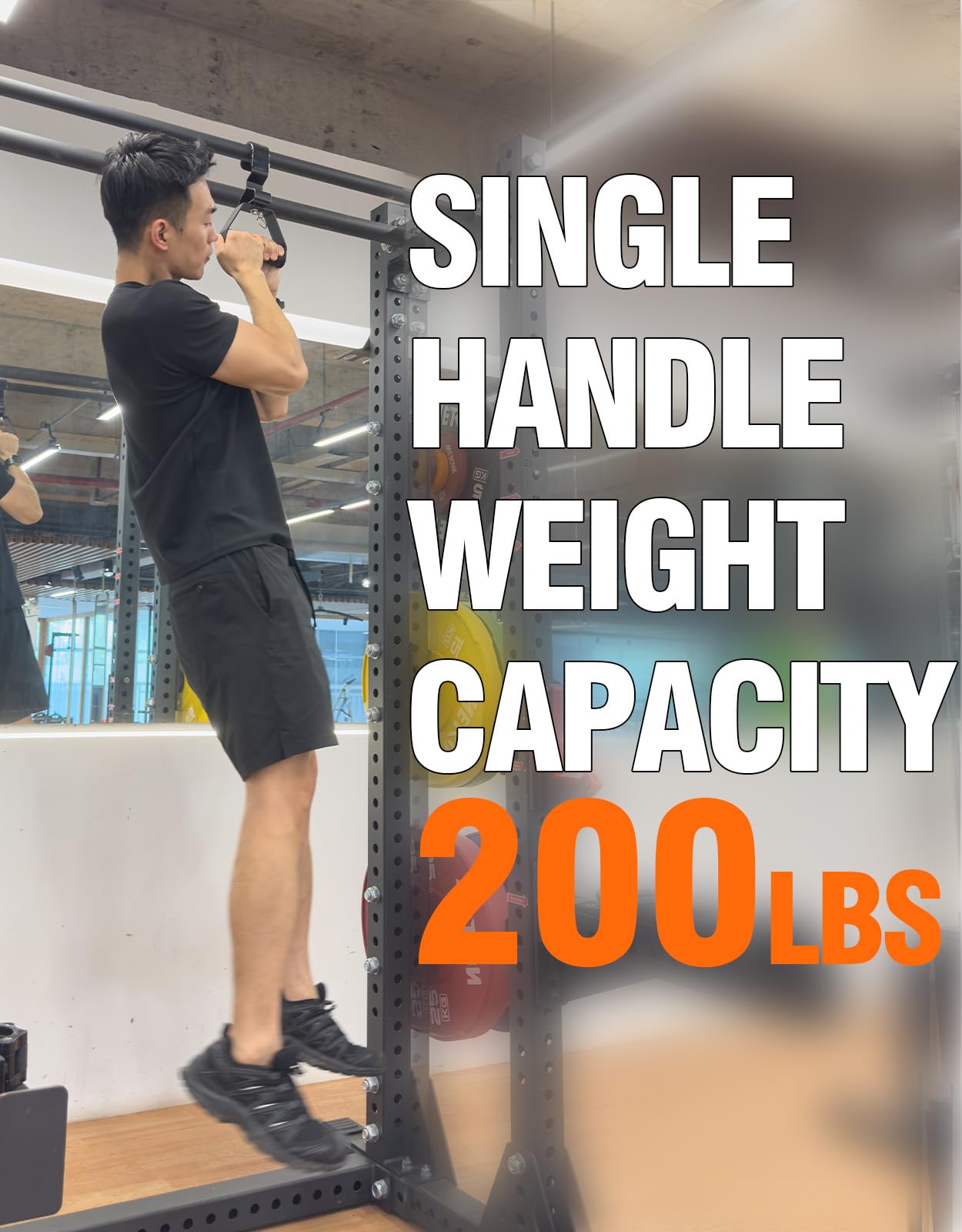 Fitarc Neutral Grip Pull Up Handles, Wrist Shoulder Elbow Friendly, 12 Angle Adjustable Lat Pulldown Handle Rowing Grips, 2Pcs, Patented