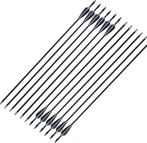 GPP 28-inches Fiberglass Archery Target Arrows - Practice Arrow or Youth Arrow for Recurve Bow