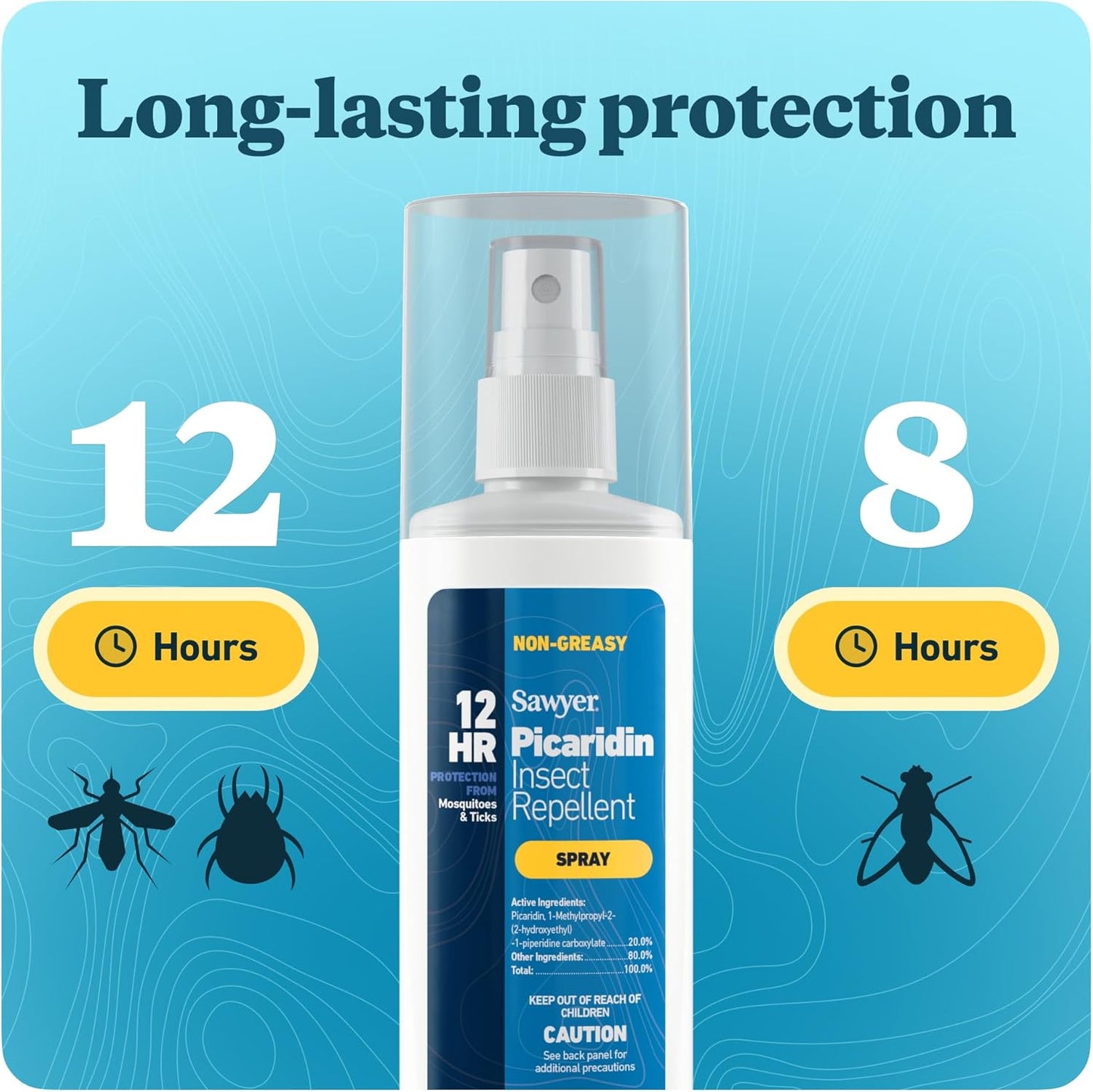 Sawyer Products SP564 Premium Insect Repellent with 20% Picaridin, Lotion, 4-Ounce