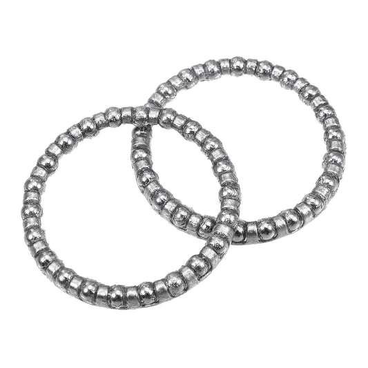 X AUTOHAUX 2 Pcs 3.97mm x 22 Ball Bearings Cages Crank Bearings Wheel Bearing Retainer for Bicycle