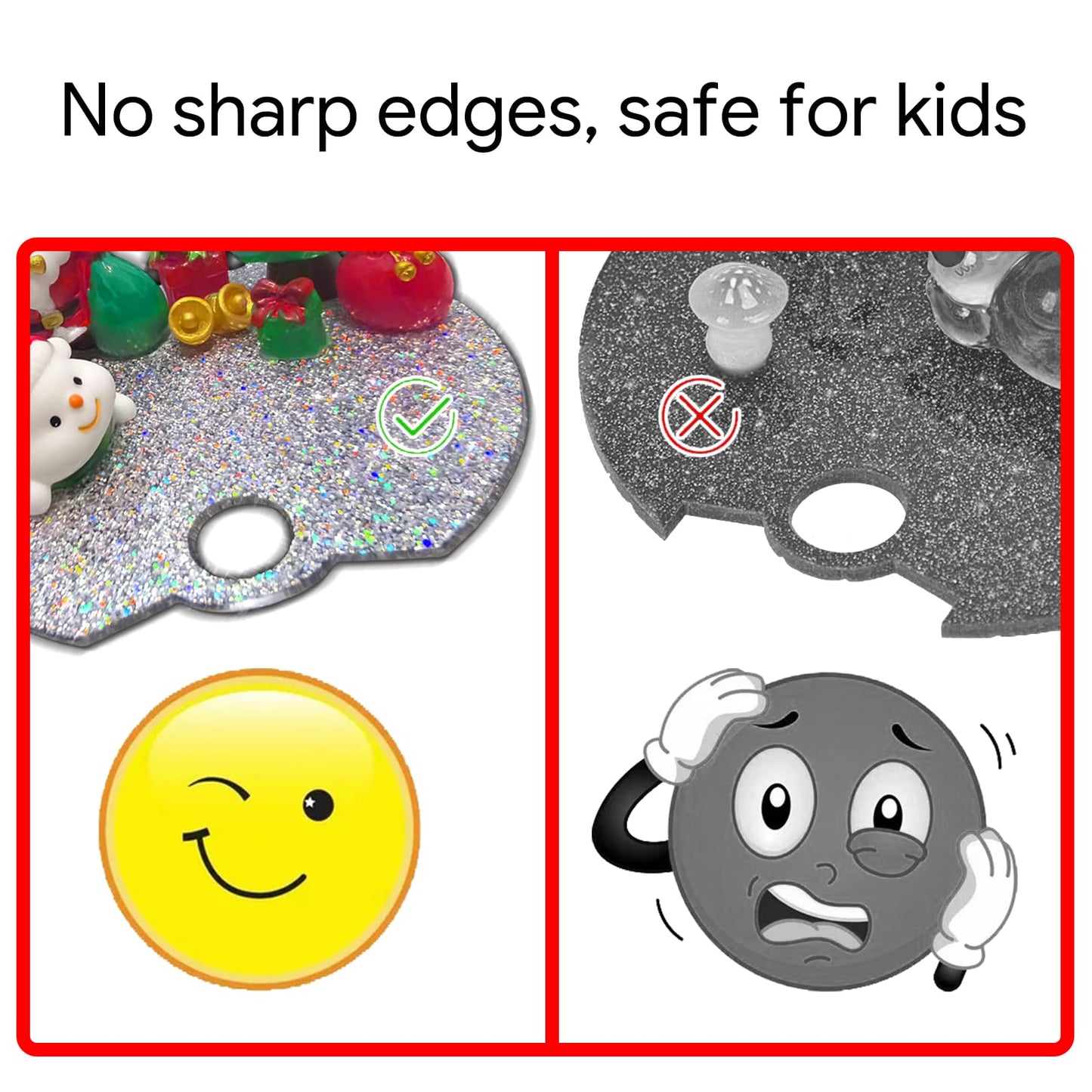 Accessories Compatible with Stanley Cup Lid, Silicone Snowflake Christmas Straw Toppers for Stanley Cup H2.0 Holiday Lid Accessories 40 OZ,Gift for Kids