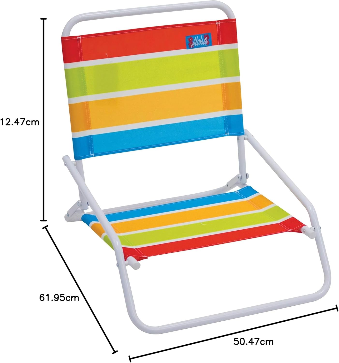 Rio Brands Wave Low Profile Beach Chair