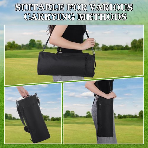 Sonwyoung Golf Bag Cooler with 6 Ice Pack Golf Accessories Insulated Golf Bag Cooler Sleeve to Hold 6 Cans or 2 Wine Bottles Insulated Cool Beverage Storage for Men Dad Husband Gift